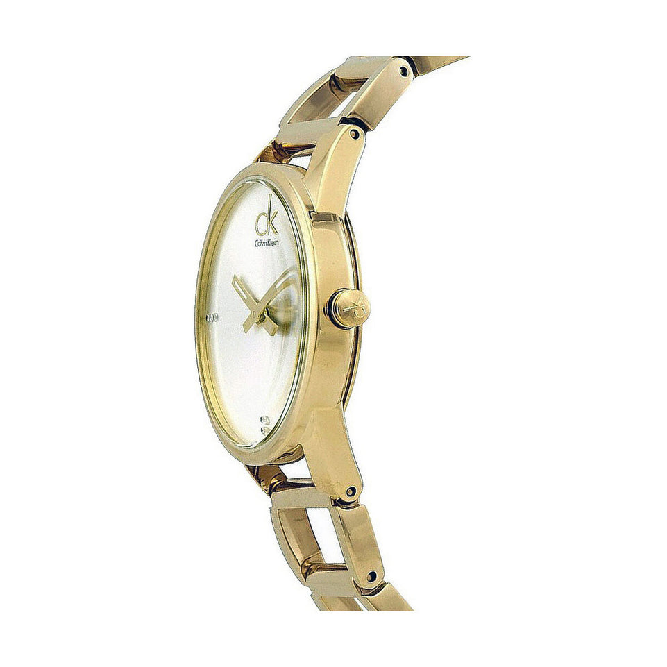 Horloge Dames Calvin Klein STATELY - 9 Diamonds (Ø 34 mm)