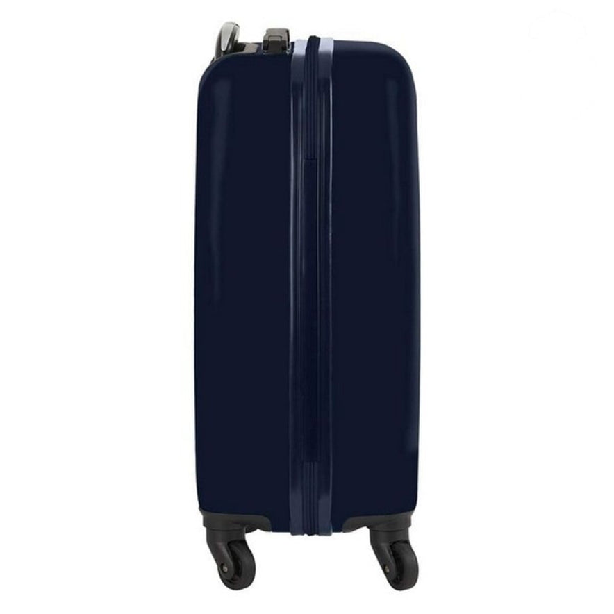 Handbagagekoffer Real Madrid C.F. 612034851 Marineblauw 20'' (34.5 x 55 x 20 cm)