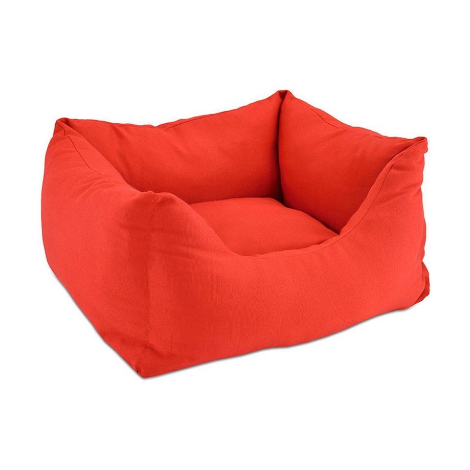 Hondenbed Nayeco 59 x 59 x 50 cm Rood