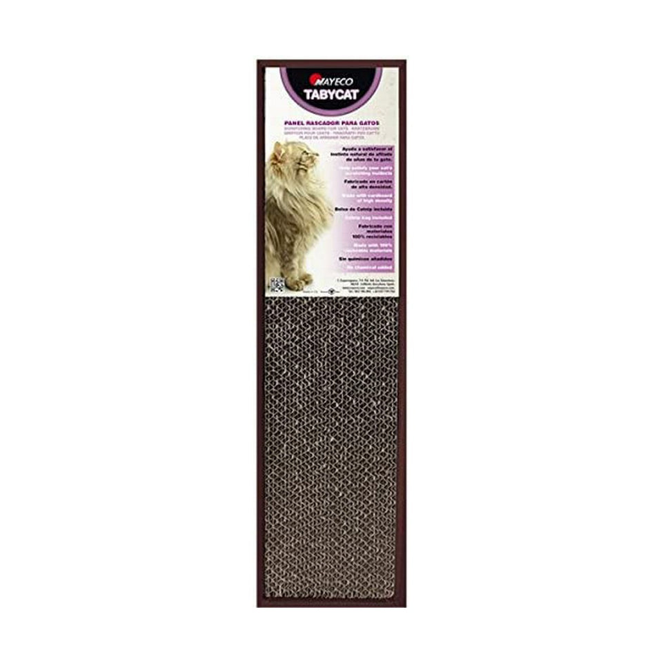 Krabpaal voor Katten Nayeco TABY CAT Bruin Karton (48 x 13 x 4 cm)