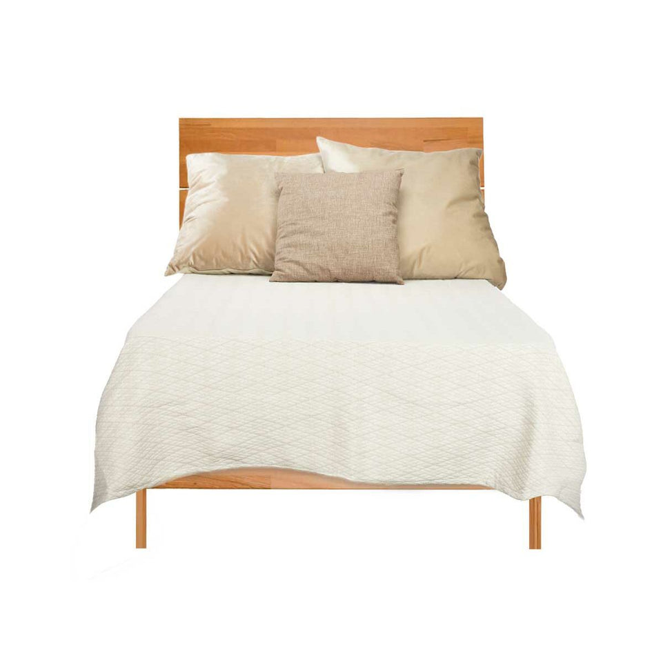 Sprei Ruiten Beige (180 x 260 cm)