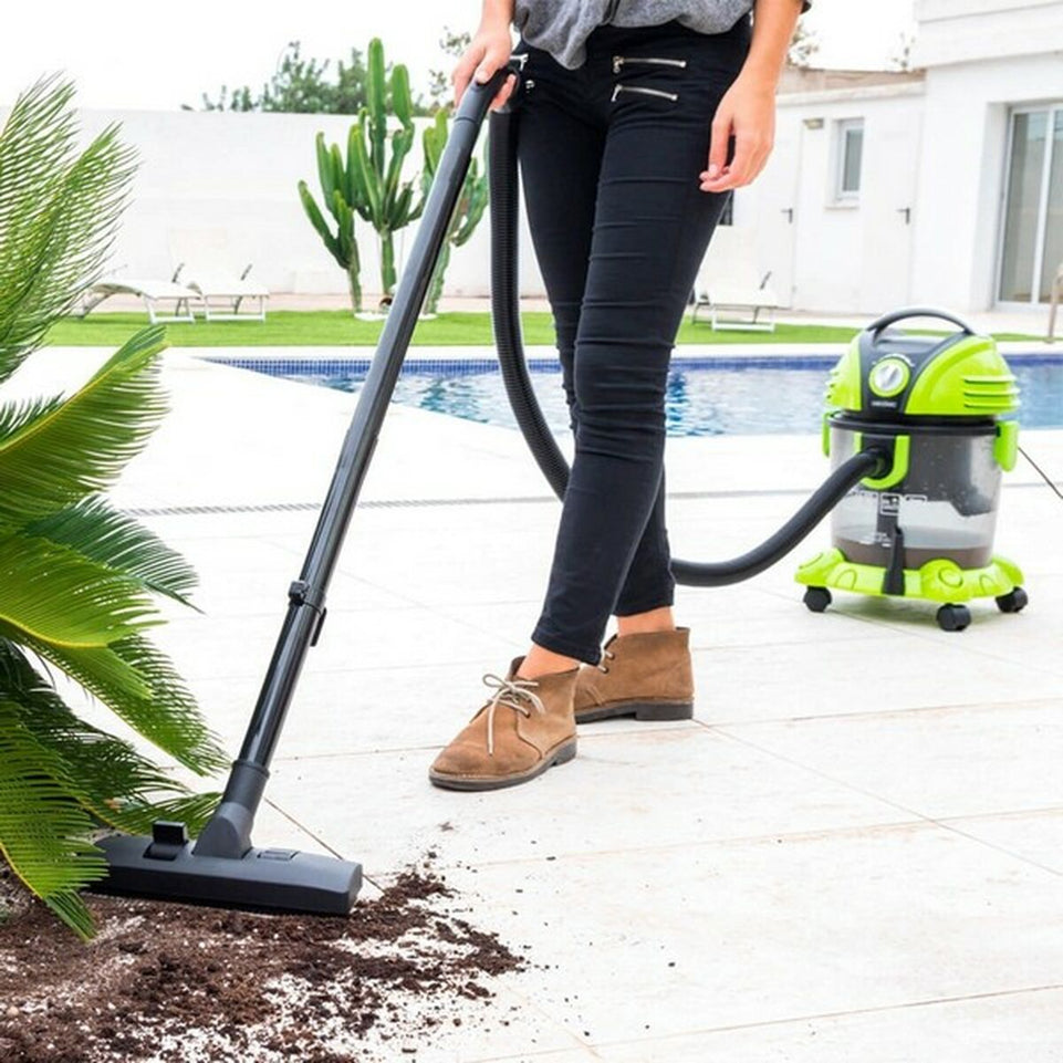 Stofzuiger zonder zak Cecotec Conga Wet&Dry 1400W 15L Groen Zwart