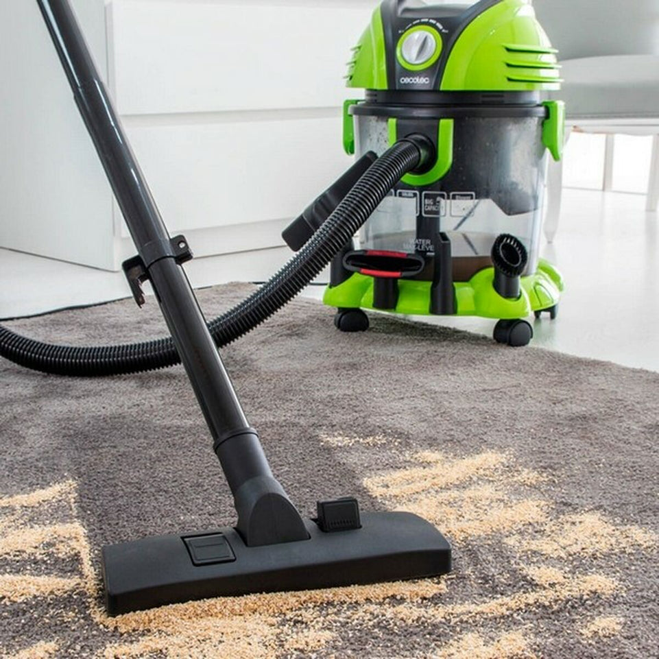 Stofzuiger zonder zak Cecotec Conga Wet&Dry 1400W 15L Groen Zwart