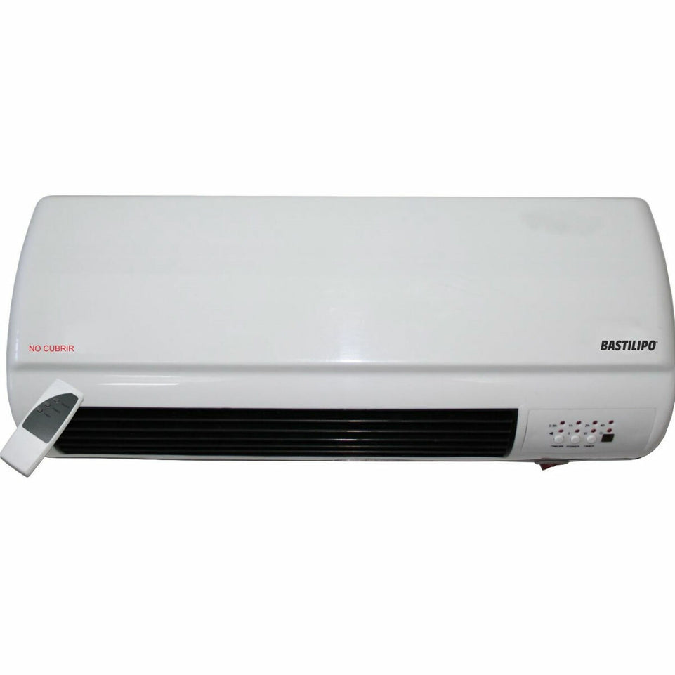 Keramische Thermoventilator voor de Muur Bastilipo CS2000 2000W Zilverkleurig Wit 2000 W