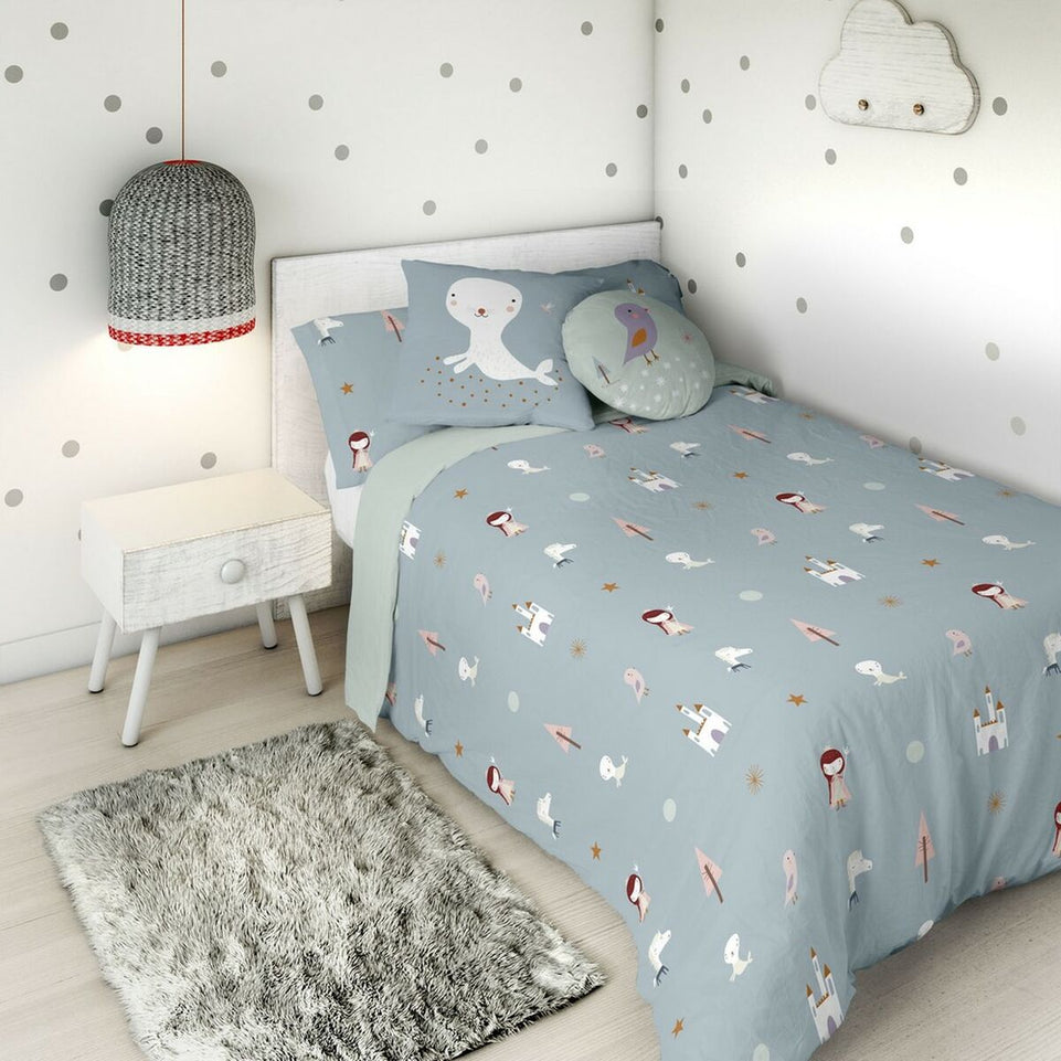 Noorse hoes Haciendo el Indio Lady Snow Omkeerbaar Bed van 105/110 (180 x 220 cm)