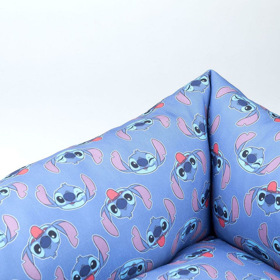 Hondenbed Stitch Blauw (50 x 35 x 15 cm)