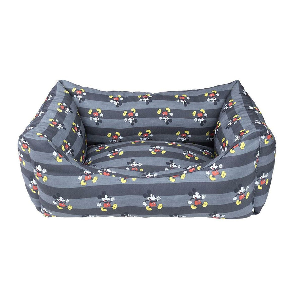 Hondenbed Mickey Mouse Zwart (50 x 35 x 15 cm)