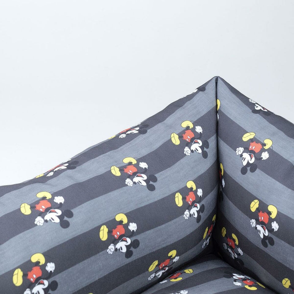 Hondenbed Mickey Mouse Zwart (50 x 35 x 15 cm)