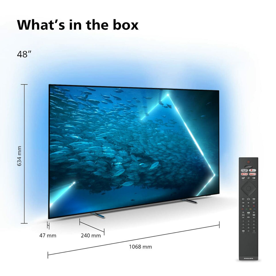 Smart TV Philips 48OLED707/12 48" 4K ULTRA HD OLED WIFI