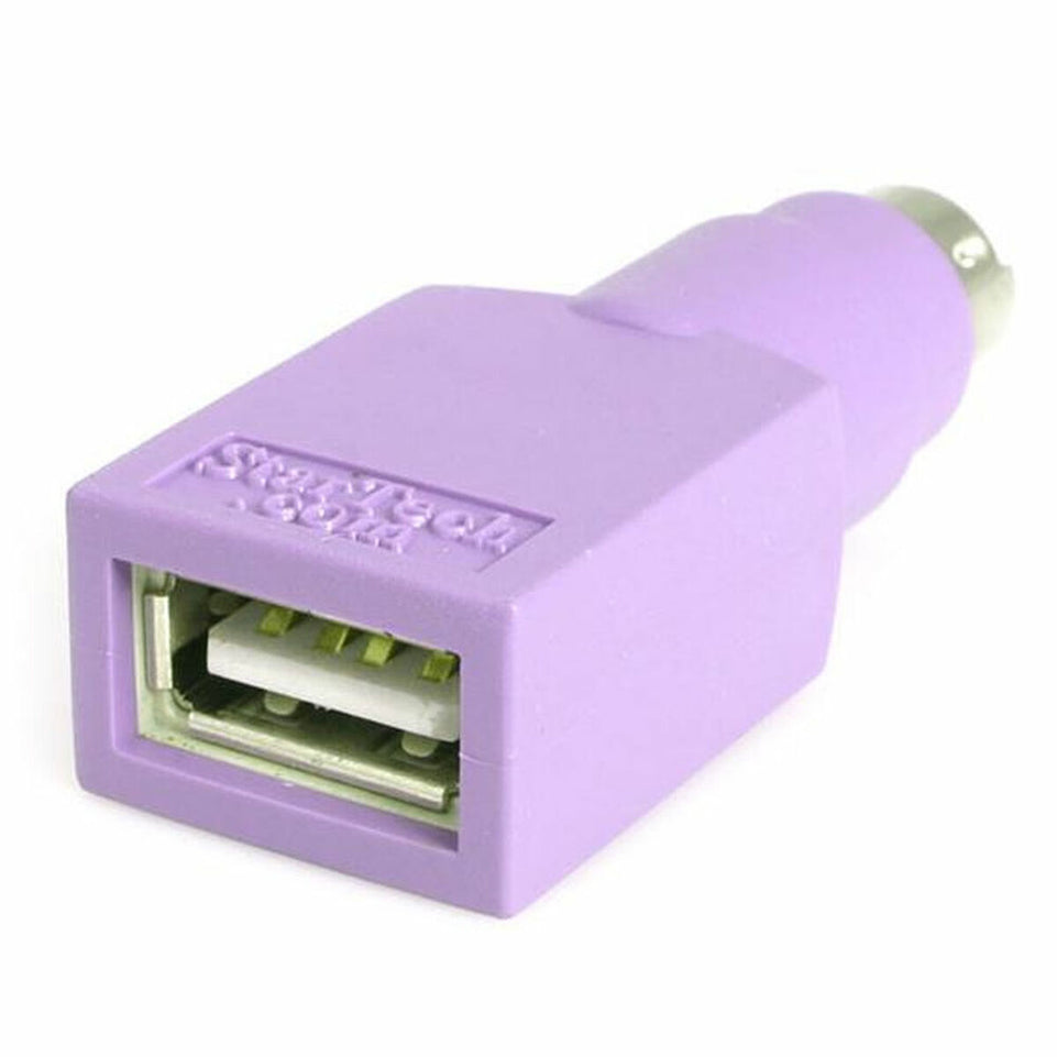 Adapter PS/2 naar USB Startech GC46FMKEY Paars