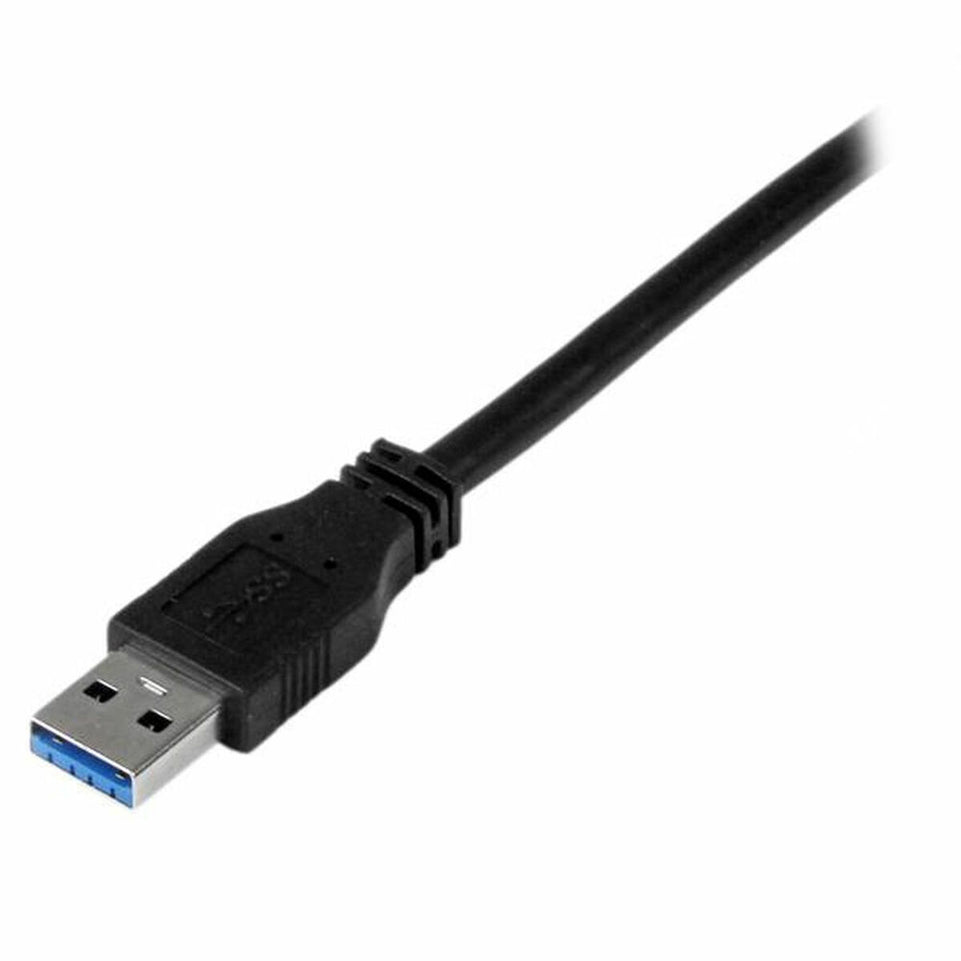 Kabel USB A naar USB B Startech USB3CAB1M Zwart