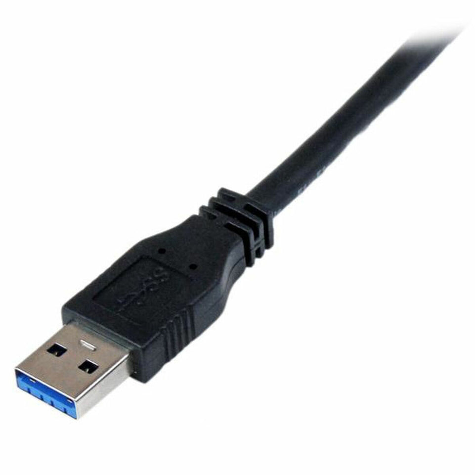 Kabel USB naar Micro-USB Startech USB3CAUB1M Zwart