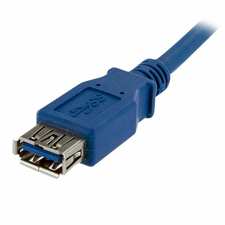 USB-kabel Startech USB3SEXT1M USB A Blauw