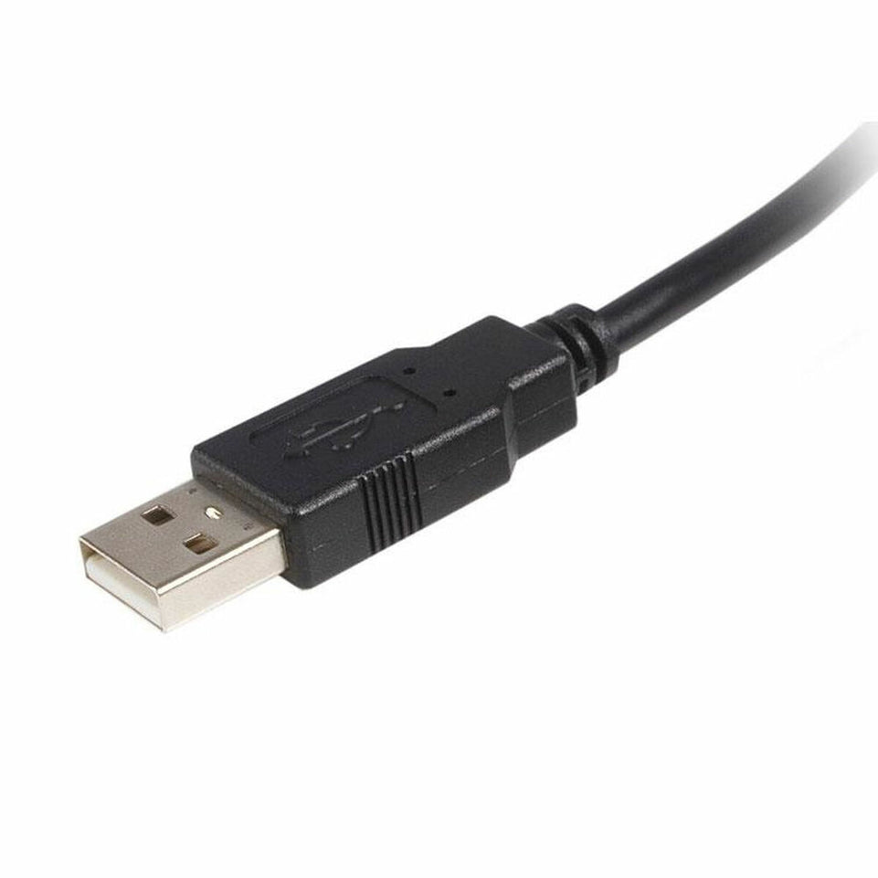 Kabel USB A naar USB B Startech USB2HAB5M Zwart