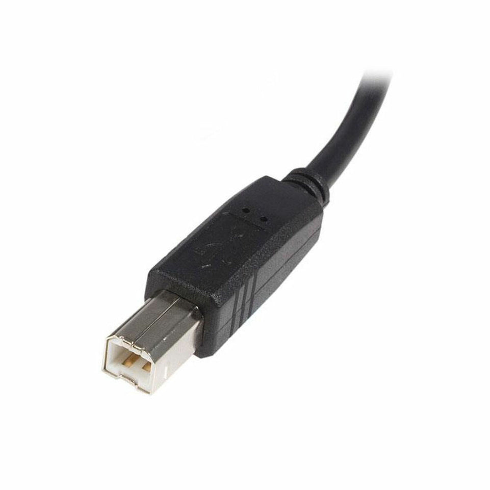 Kabel USB A naar USB B Startech USB2HAB5M Zwart