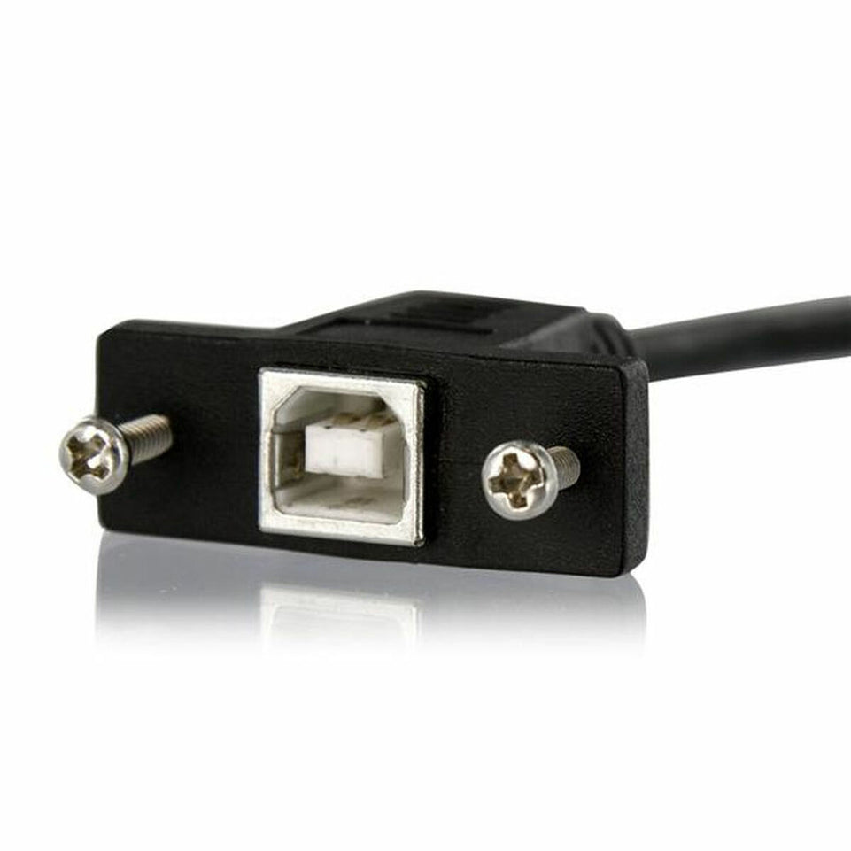 USB-kabel Startech USBPNLBFBM1 USB B Zwart