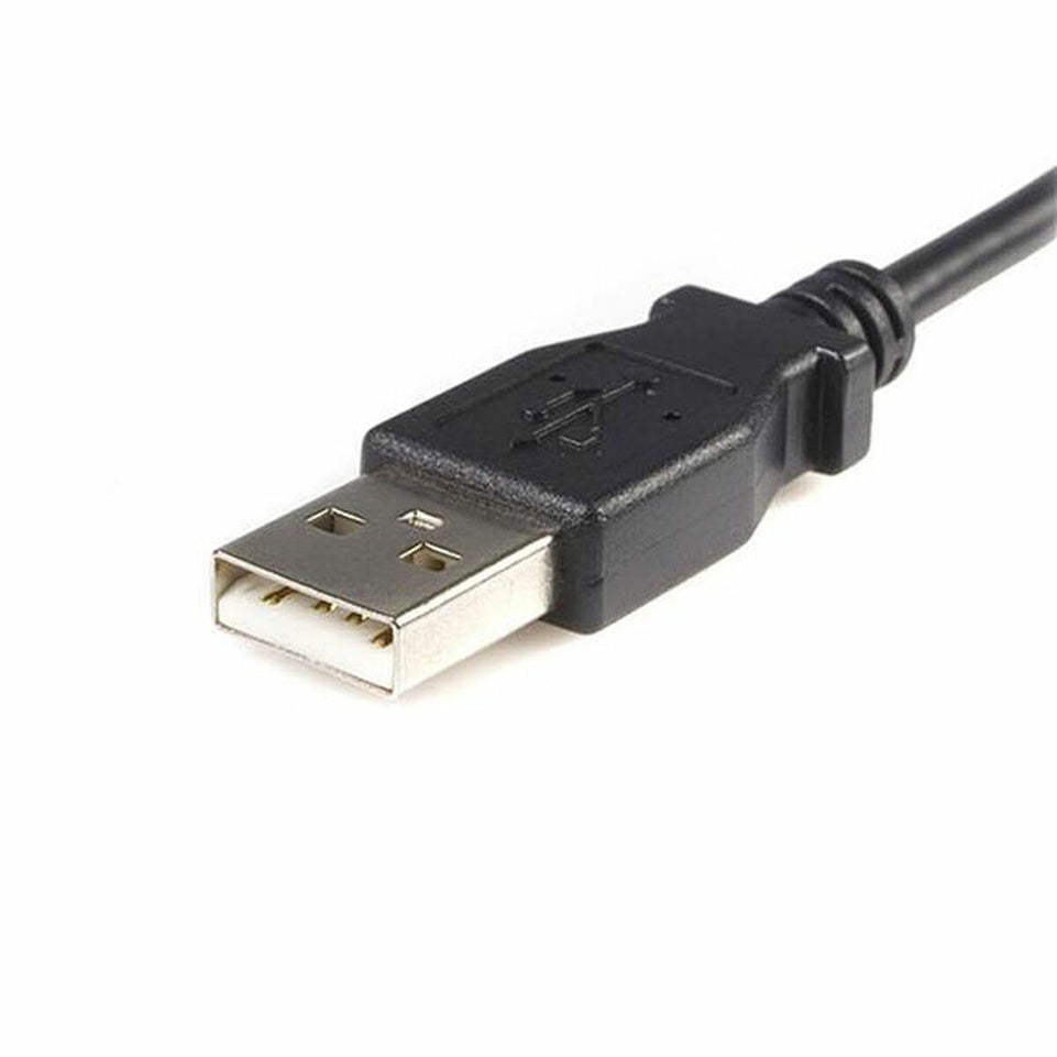 Kabel USB naar Micro-USB Startech UUSBHAUB2M USB A Micro USB B Zwart