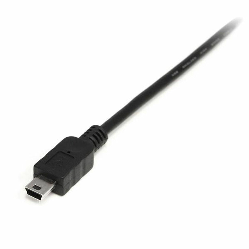 Kabel Micro USB Startech USB2HABM50CM USB A Mini USB B Zwart