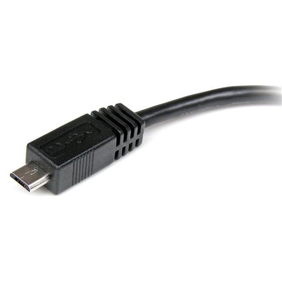 Kabel Micro USB Startech UUSBMUSBMF6 Micro USB A Micro USB B Zwart