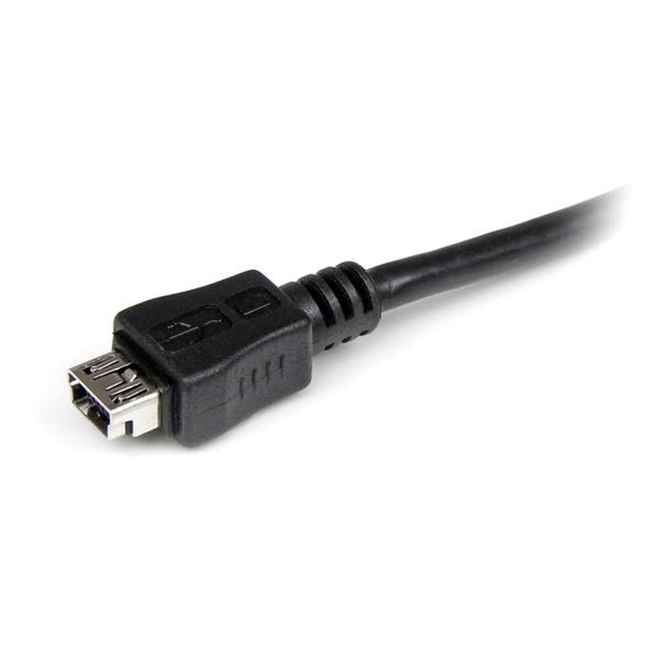 Kabel Micro USB Startech UUSBMUSBMF6 Micro USB A Micro USB B Zwart