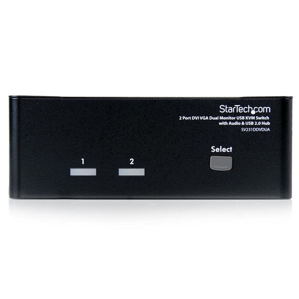 KVM 2-Poort-Schakelaar Startech SV231DDVDUA