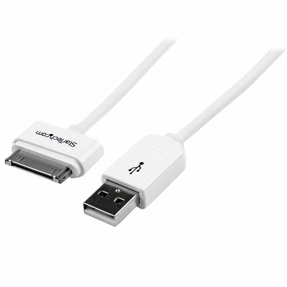 USB-kabel Startech USB2ADC1M USB A Wit