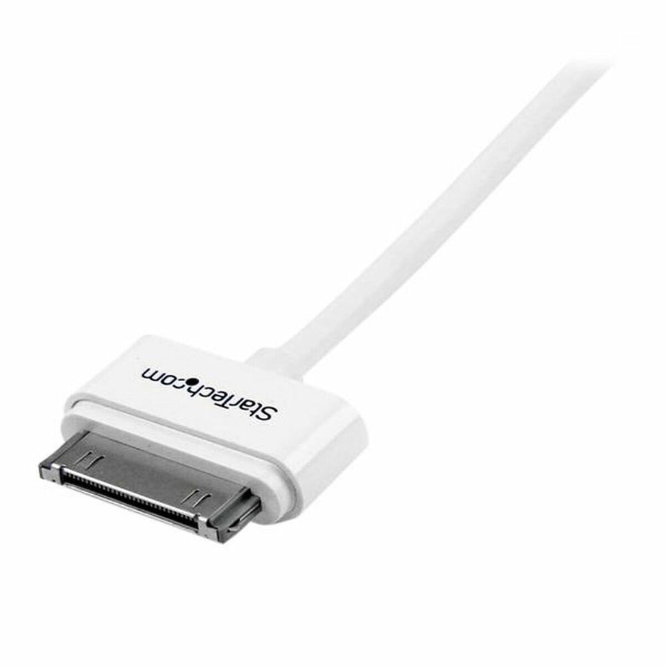 USB-kabel Startech USB2ADC1M USB A Wit