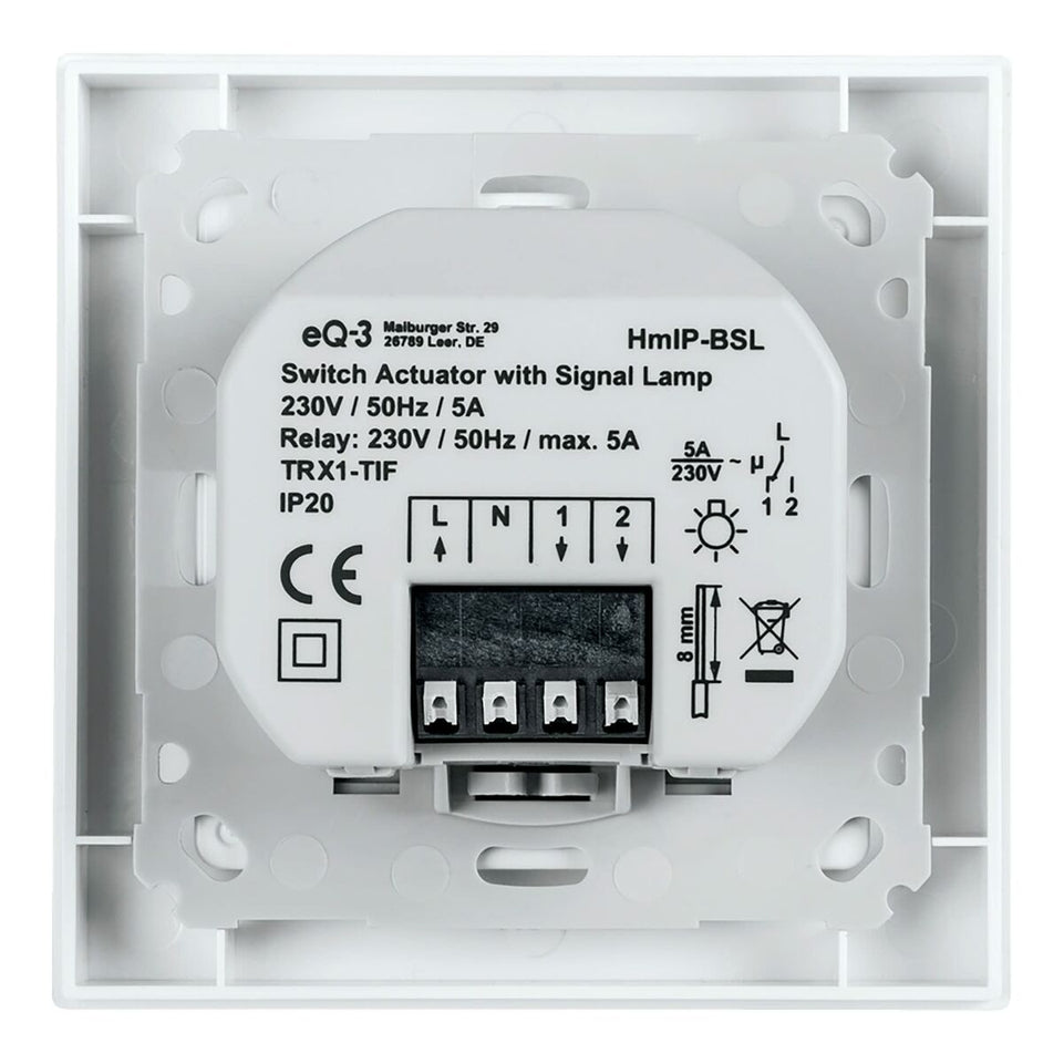 Smart Schakelaar Homematic IP Smart Home 152020A0 (Refurbished A+)