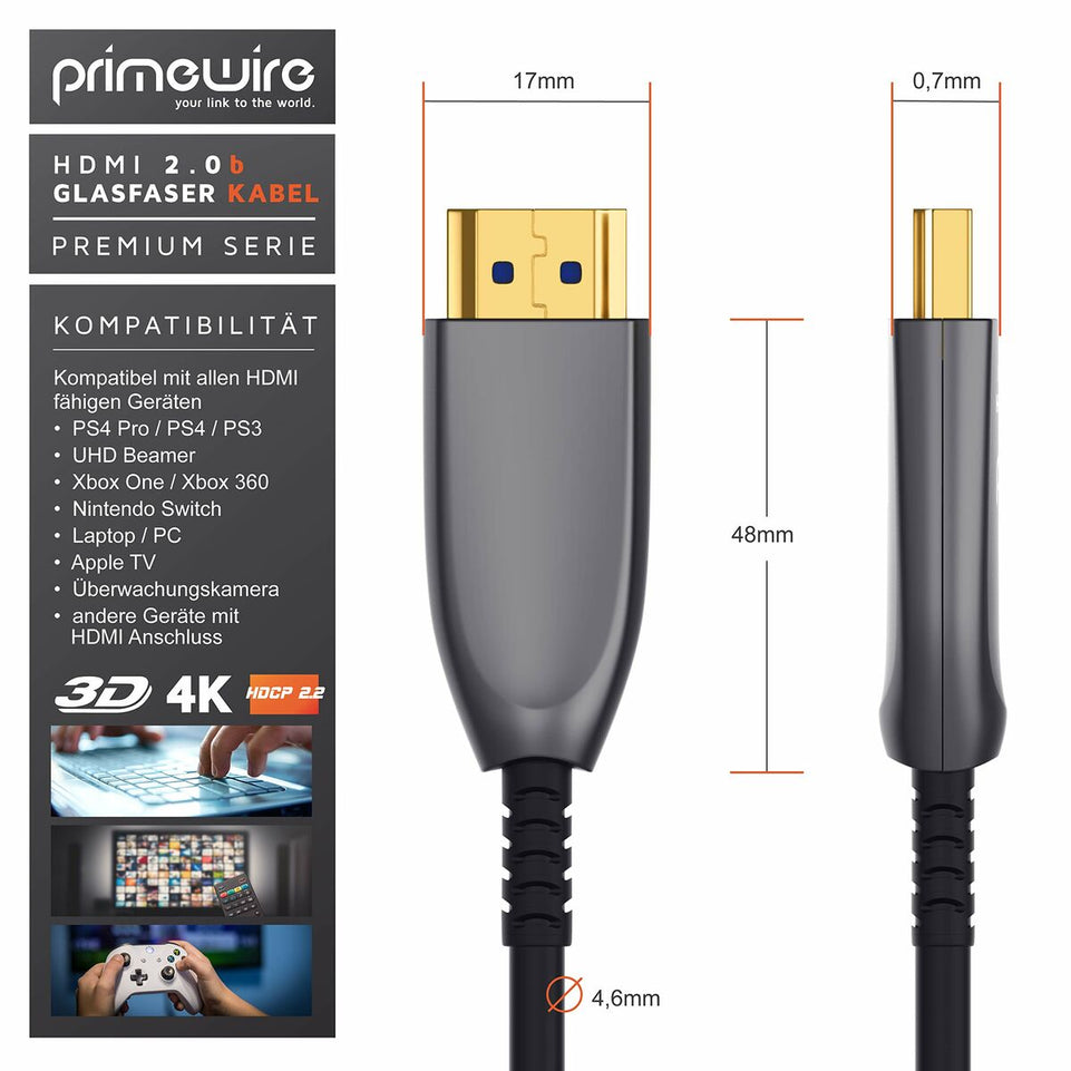 HDMI-Kabel CSL 313735 (Refurbished A+)