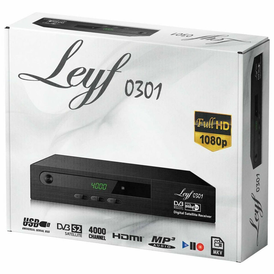 Satellietontvanger Leyf-0301 (Gerececonditioneerd A)