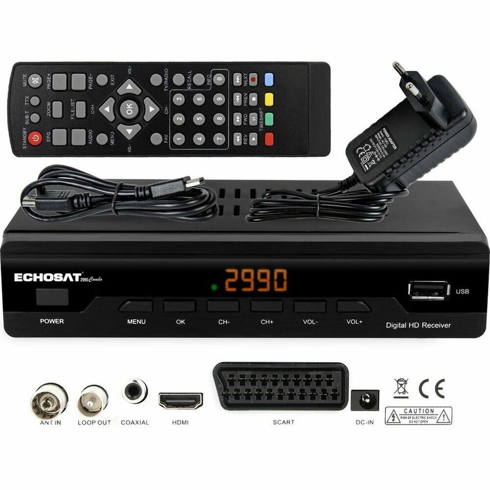 Satellietontvanger Xtra Battery 2990combo (Refurbished B)