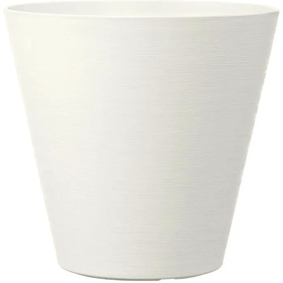 Bloempot Deroma Save R Wit Geïnjecteerde (Ø 20 cm)