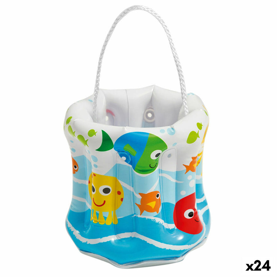 Opblaasbare Spel Intex Strandemmer 19 x 19 x 19 cm (24 Stuks)