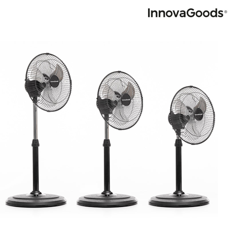 Staande ventilator InnovaGoods IG814236 Zwart 60 W (Refurbished C)