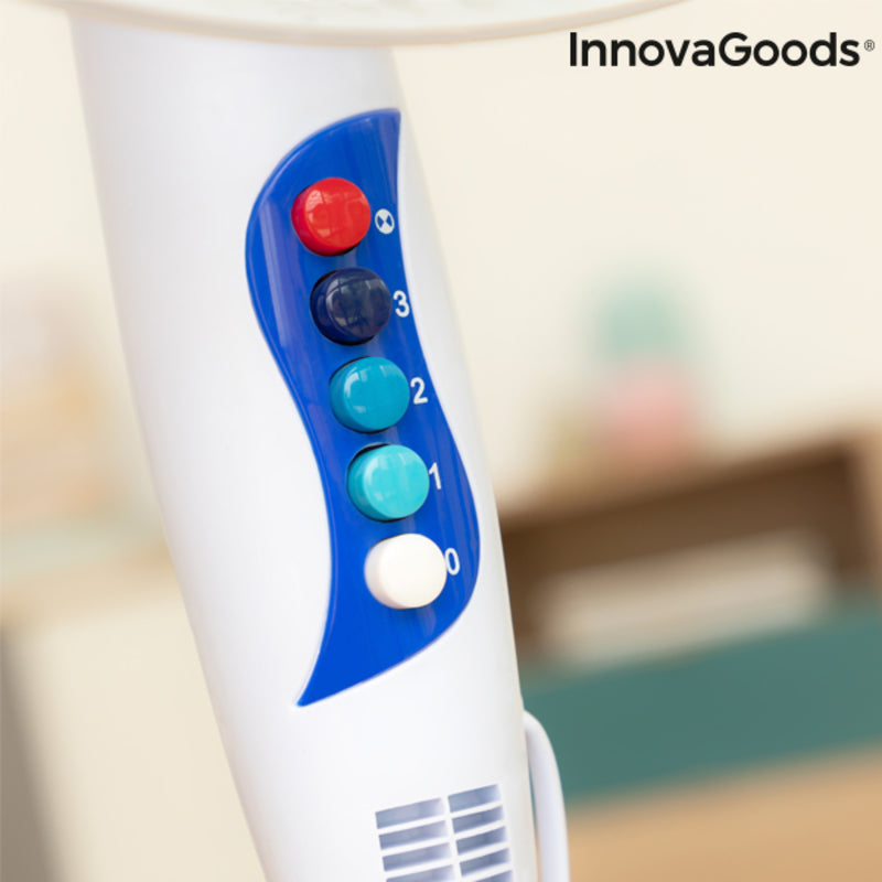 Staande ventilator InnovaGoods IG814250 Blauw 50 W (Refurbished C)