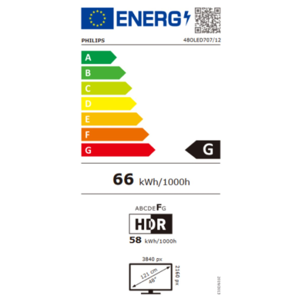 Smart TV Philips 48OLED707/12 48" 4K ULTRA HD OLED WIFI