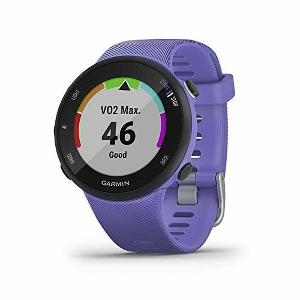 Smartwatch GARMIN Forerunner 45S 1,04" GPS 1,04" Zwart Grijs Paars Lila