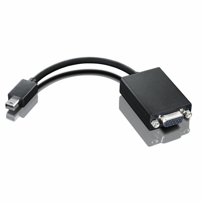 DisplayPort Mini naar VGA Adapter Lenovo 0A36536              Zwart
