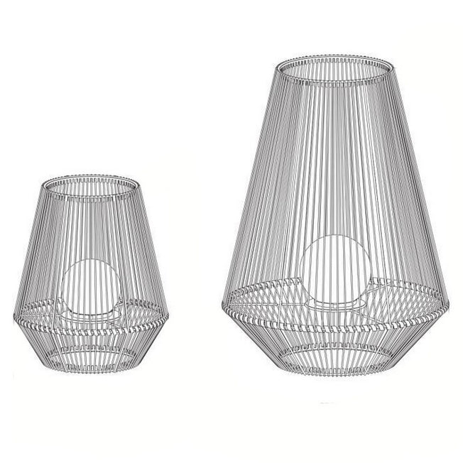 Lantaarn Galix H50 Pearl Ball Decoratief Ø 37,5 cm