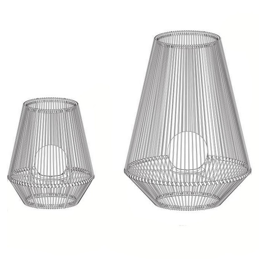 Lantaarn Galix H50 Pearl Ball Decoratief Ø 37,5 cm