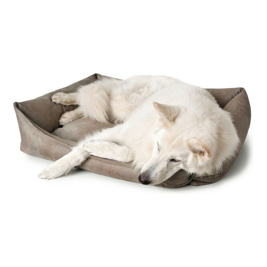 Bank voor honden Hunter Bologna Synthetisch Leer Grijs (70 x 50 cm)