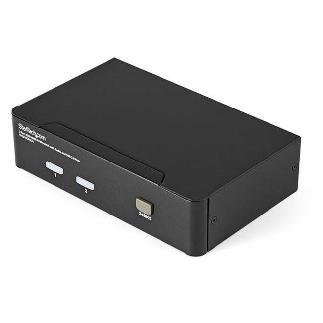 KVM-Schakelaar Startech SV231HDMIUA FHD HDMI USB Zwart