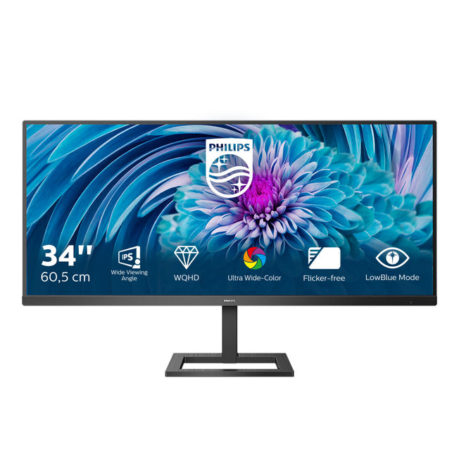 Monitor Philips 345E2AE/00 34" IPS 75 Hz QHD Flicker free