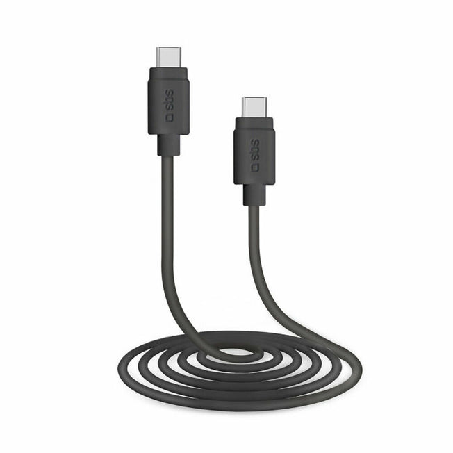 Kabel USB C SBS TECABLETCC31K 1,5 m Zwart