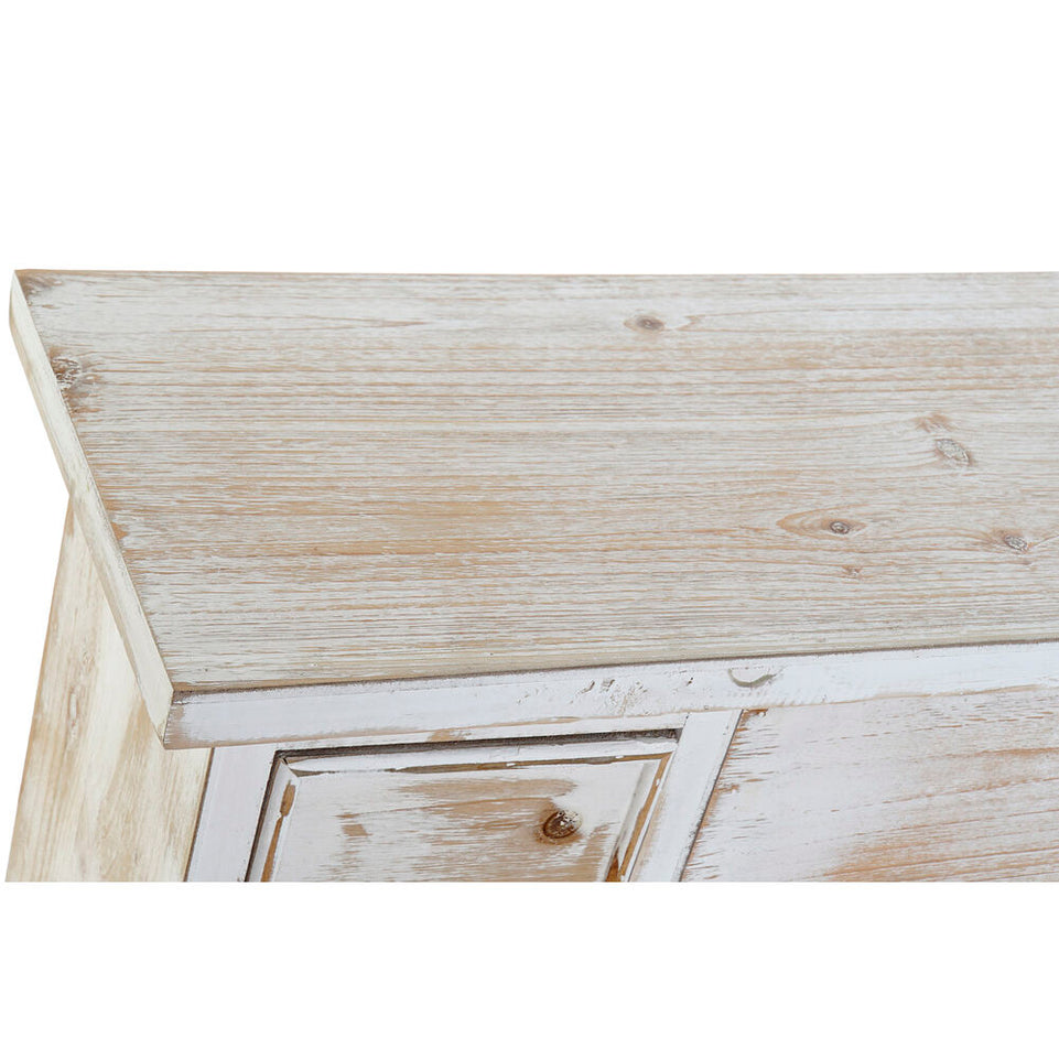 Schoorsteenfront DKD Home Decor Ijzer 120 x 23 x 95 cm Sparrenhout
