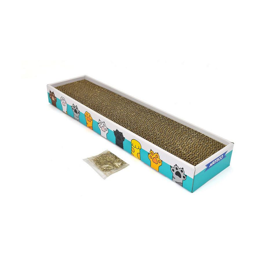 Krabpaal voor Katten Nayeco TABY CAT Bruin Karton (48 x 13 x 4 cm)