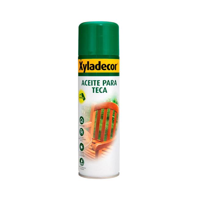 Teakolie Xylazel Xyladecor 5160239 Spray 500 ml Kleurloos Mat