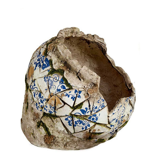 Decoratief tuinfiguur Vaas Verouderde afwerking Polyresin (29 x 27 x 30 cm)