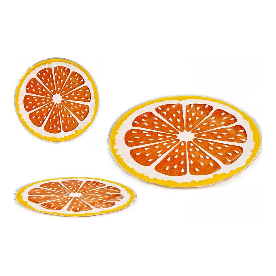 koelmat voor huisdieren Oranje (36 x 1 x 36 cm)