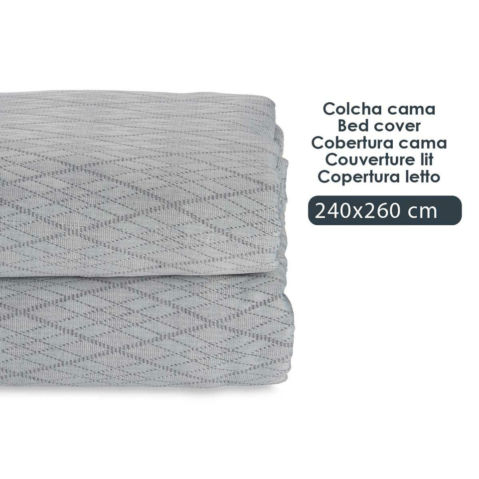 Sprei Grijs (240 x 260 cm)